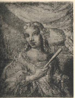 Ritratto di Diana (Annella) de Rosa da bambina