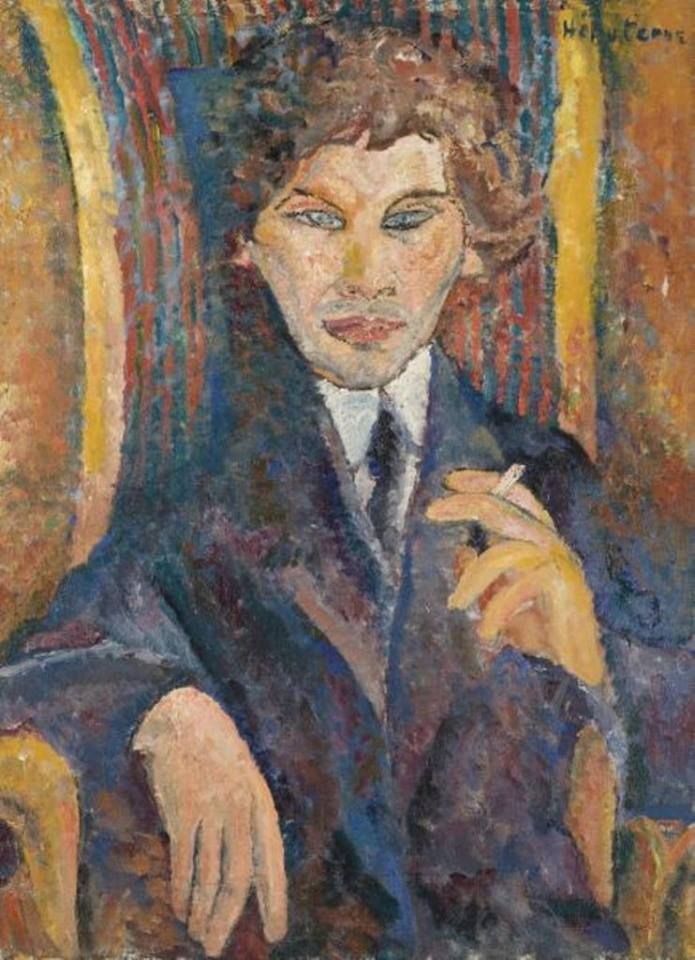 Jeanne Hebuterne, Portrait de Chaim Soutine