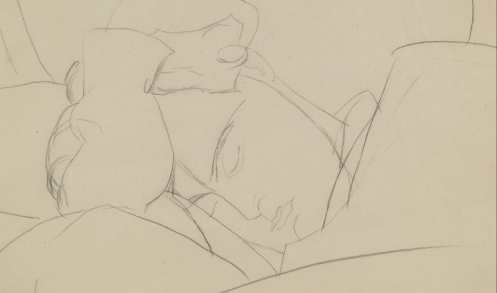 Amedeo Modigliani malato, ritratto da Jeanne Hébuterne