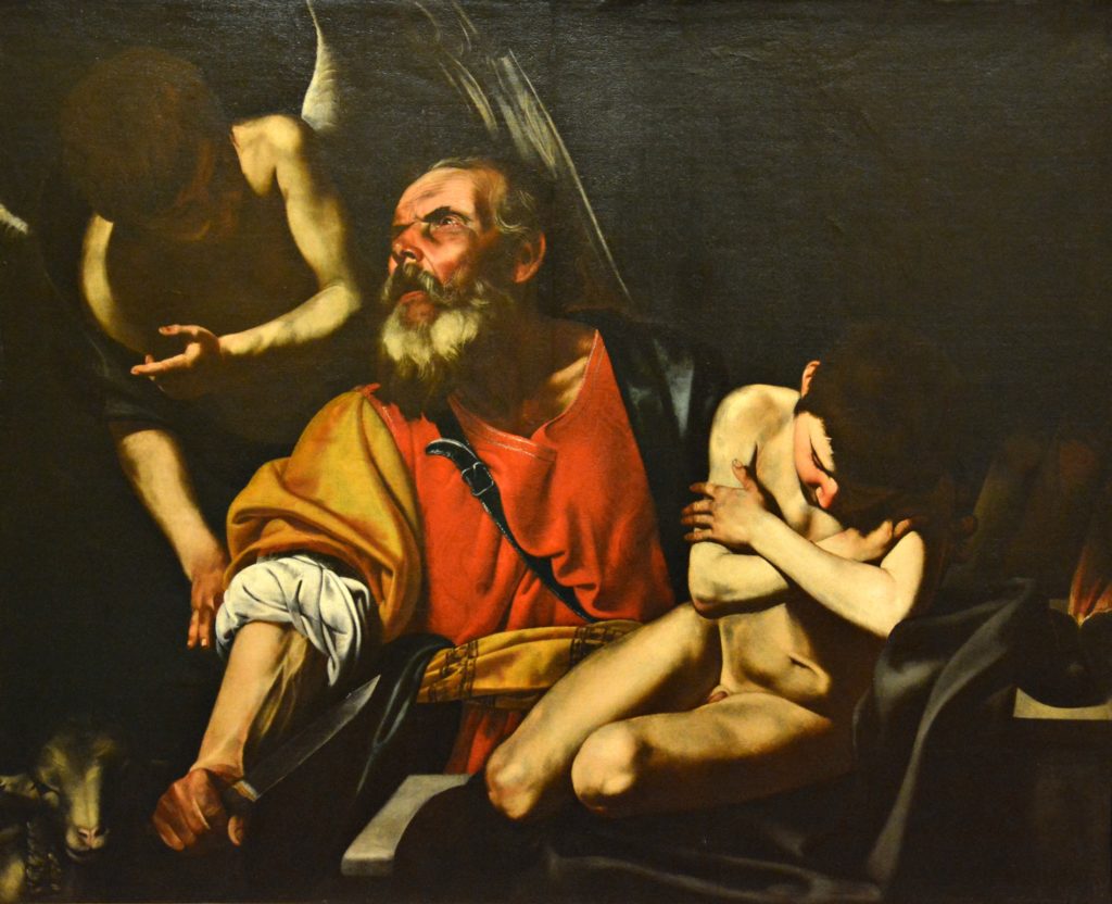 Filippo Vitale, Il sacrificio di Isacco, 1615-1620, Napoli, Museo di Capodimonte